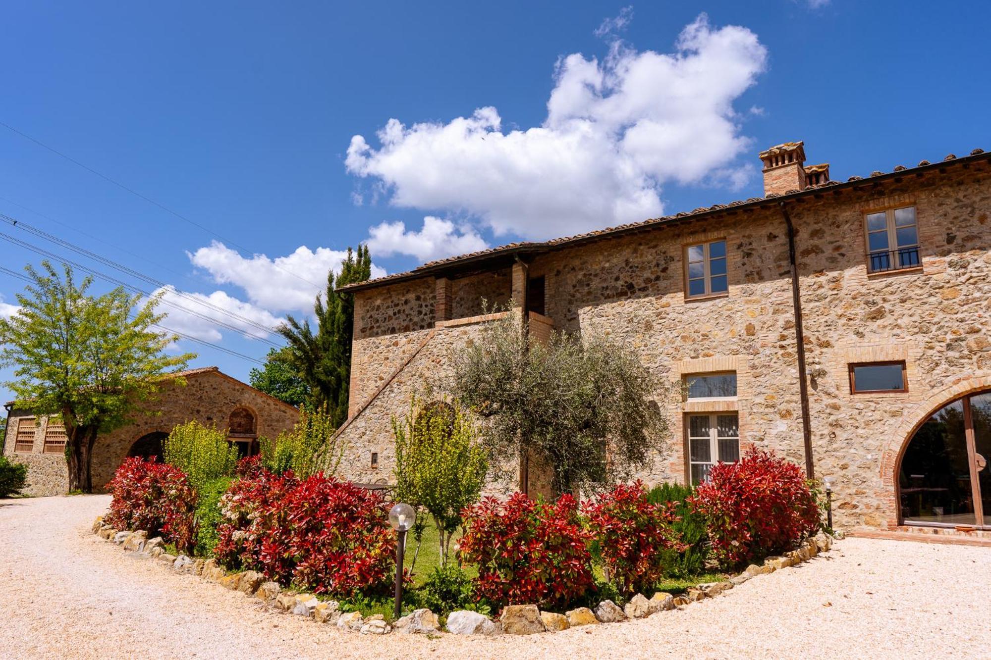 Villa Le Beringhe - Wine Pool & Relax Colle Val D'Elsa Ngoại thất bức ảnh