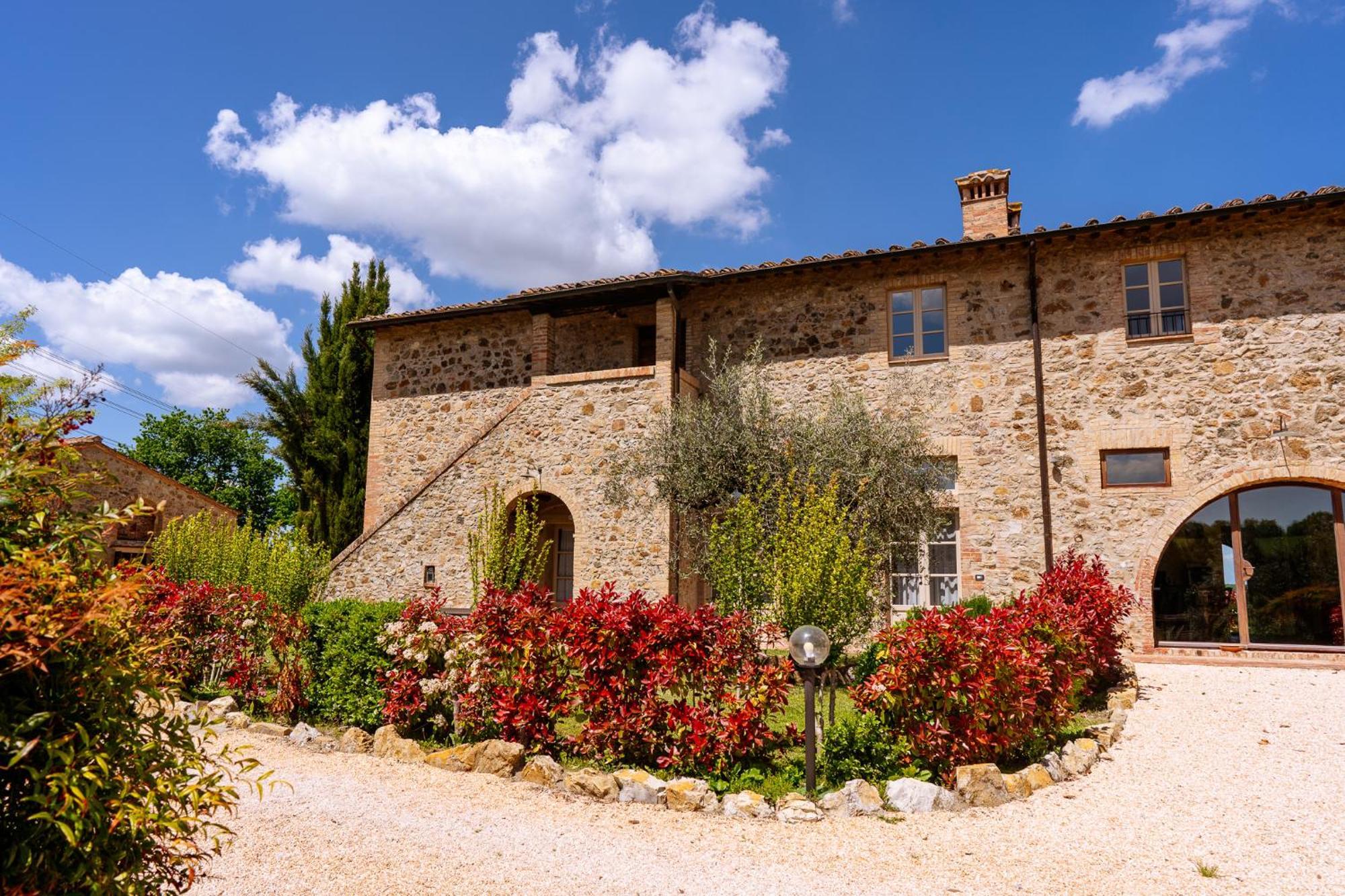 Villa Le Beringhe - Wine Pool & Relax Colle Val D'Elsa Ngoại thất bức ảnh